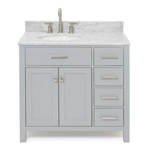 JimsMaison 24 in. W x 19 in. D x 24 in. H Wall-Mounted Bath Vanity in ...