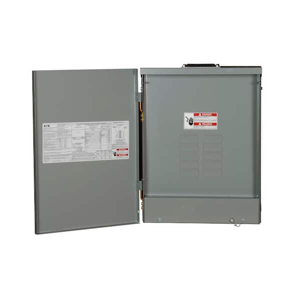 Outdoor Main Breaker Load Center W/ Cover Plug-In BR 200 Amp 8-Space 16-Circuit 