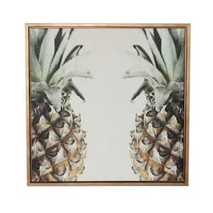 Sylvie "Pineapple" by F2Images Framed Canvas Wall Art