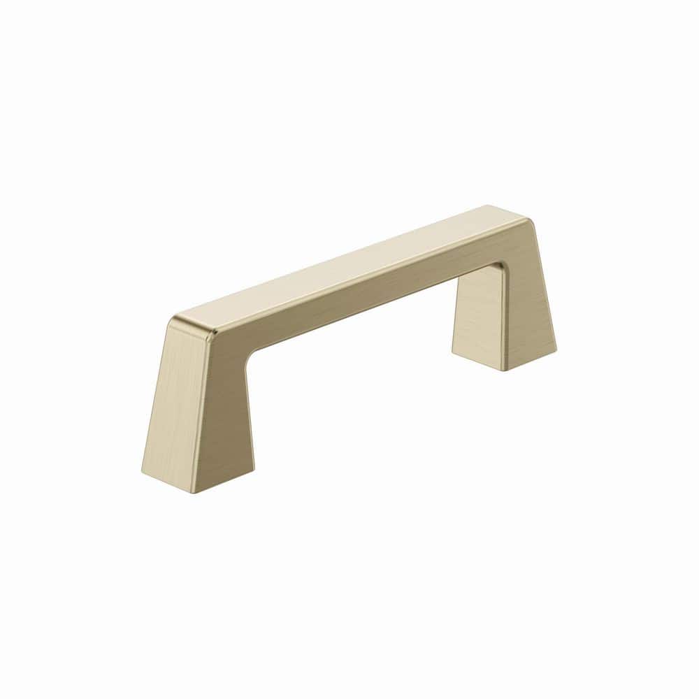 Halston 3 in. (76mm) Brushed Gold Arch Cabinet Pull price history on PriceWatchPro