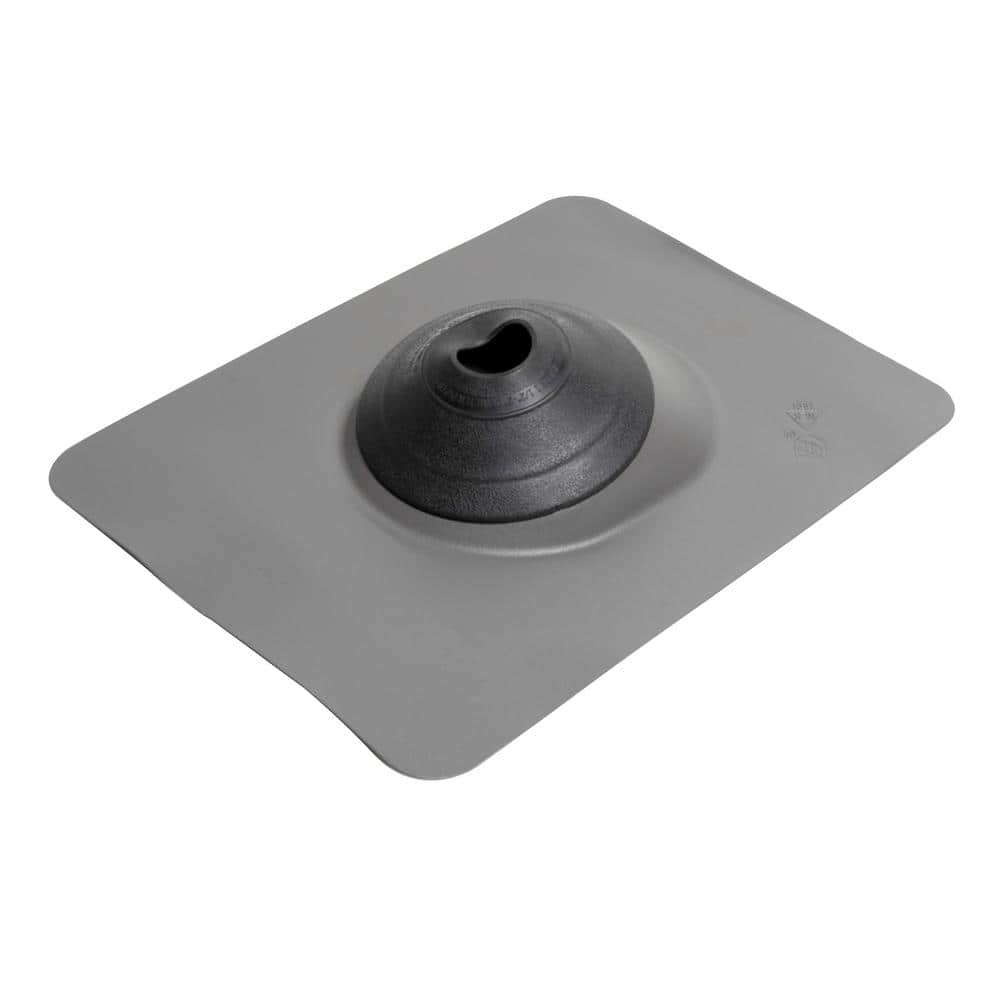 Oatey No-Calk 10-3/4 In. X 11 In. Aluminum Gray Vent Pipe Roof Flashing ...