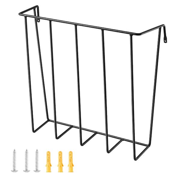 Livestock Hay Feeder, 24 Gal. Capacity, 2-Packs, Heavy-Duty Steel, 27 in. Long, Wall Mounted for Goats Horses