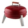 Americana Lock N' Go Portable Electric Grill in Red 2120.4.511 - The Home  Depot