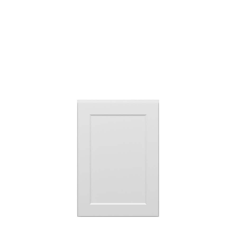 Norfolk Shaker 21 in. W x 30 in. H x 12 in. D in Painted White Plywood Asse