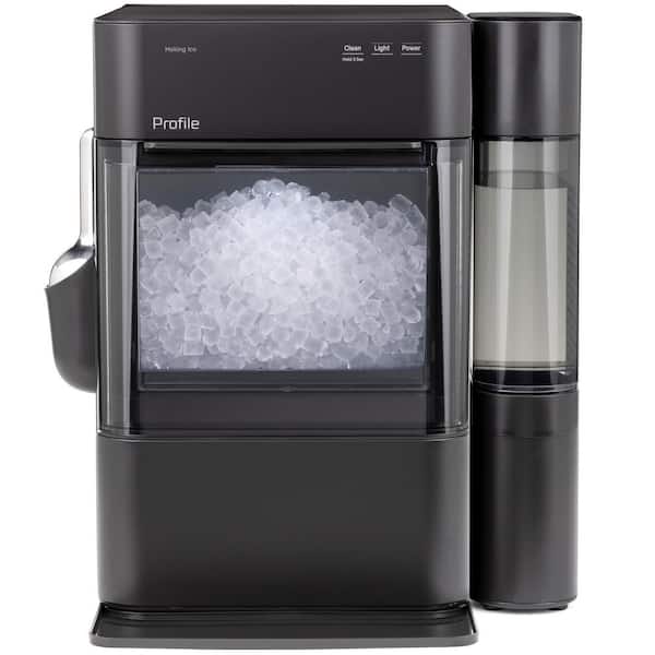 Profile Opal 2.0 38 lbs. Ultra Nugget Ice Maker with Side Tank & Scale Inhibiting Filter, with Wifi in Black