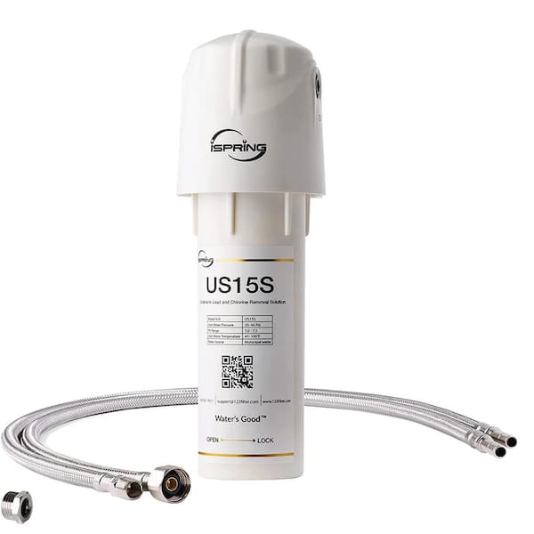 ISPRING Under Sink Water Filter System with High-Capacity Filtration ...