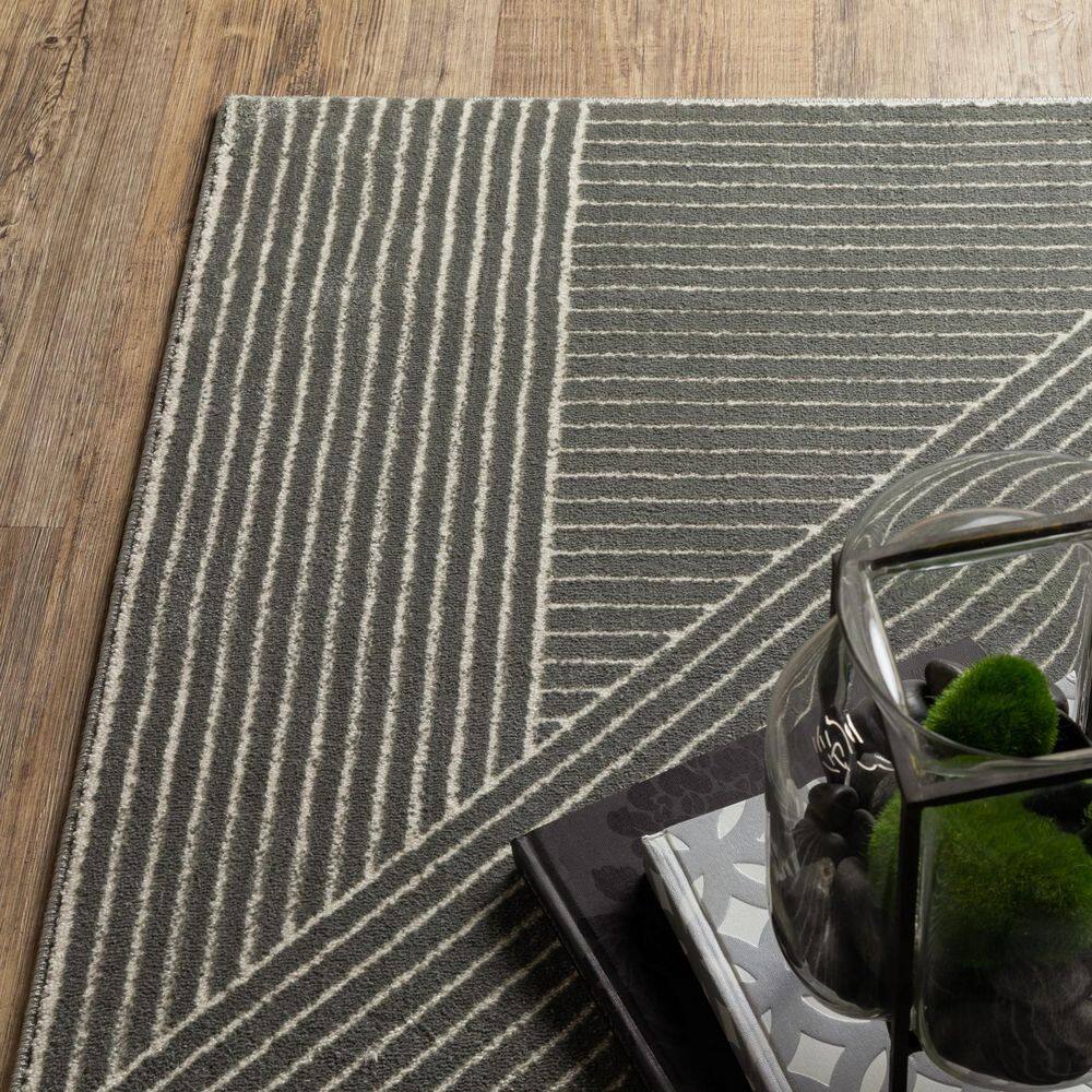 3' X 5' Gray And Beige Tribal Area Rug price history on PriceWatchPro