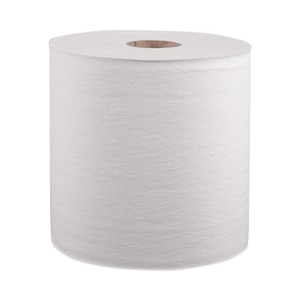 Hardwound Roll Towels 8 x 800 ft White (6 Rolls per Carton)