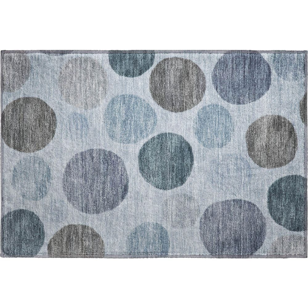 Mayfield Premium Machine Washable Abstract AMF2062 Blue 2 ft. x 3 ft. Accent Rug price history on PriceWatchPro
