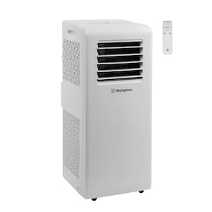 6,000 BTU Portable Air Conditioner Cools 215 Sq. Ft. with 3-in-1 Operation in White