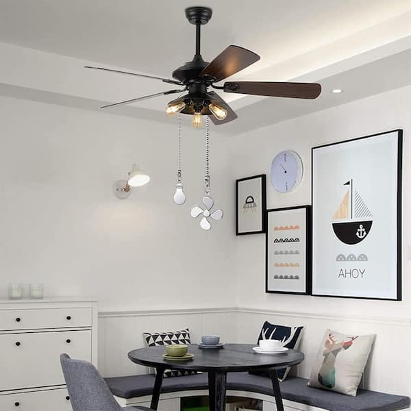 12 in. Silver Ceiling Fan Pull Chains with Connector 4-Pack Durable Anti-Rust Easy Install Elegant Design
