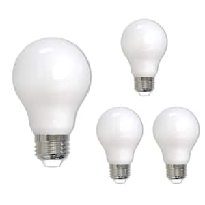 75-Watt Equivalent A19 Dimmable Medium Screw LED Light Bulb Soft White Light 3000K (4-Pack)