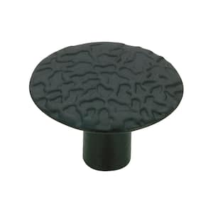 Provence Collection 1-1/16 in. (27 mm) Black Traditional Cabinet Knob