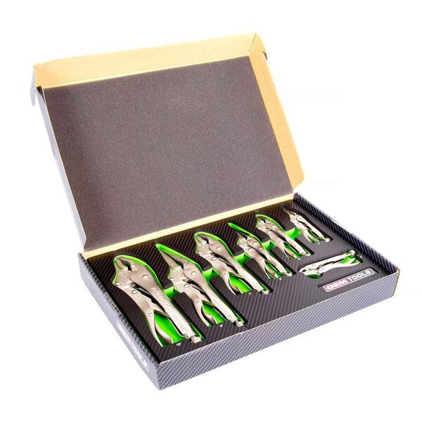 OEMTOOLS 7-Piece Locking Pliers Set 23987 - The Home Depot