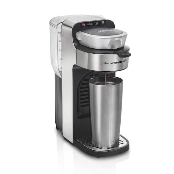 Hamilton Beach The Scoop 1-Cup Stainless Steel Drip Coffee Maker with  Removable Reservoir 49987 - The Home Depot