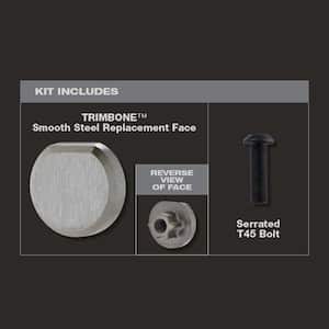 TRIMBONE Hammer Smooth Steel Replacement Face