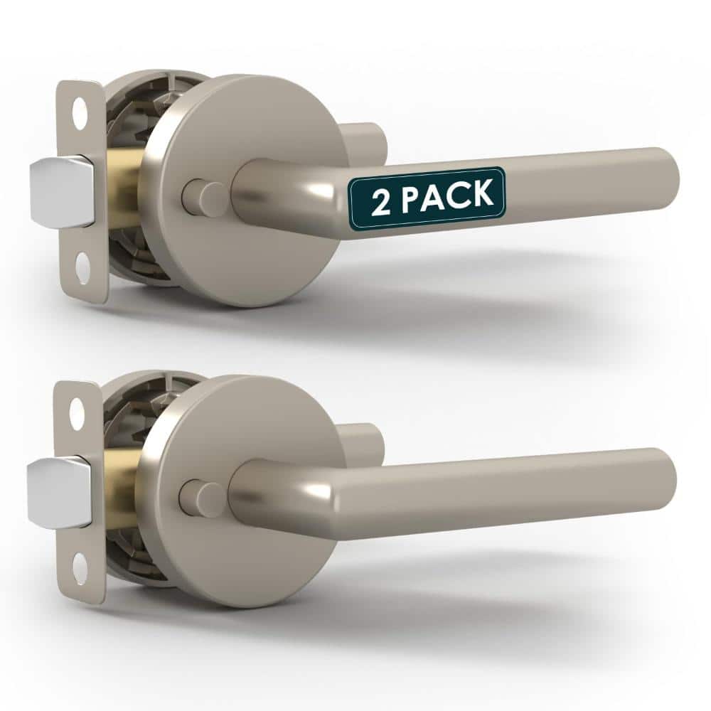Ronn Privacy Door Handle - 2 Pack, Satin Nickel price history on PriceWatchPro