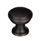 Westerly 1-3/16 in. Dia (30 mm) Oil-Rubbed Bronze Round Cabinet Knob