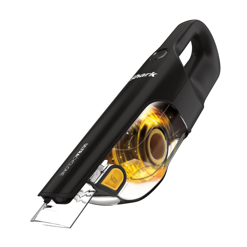 Black Cordless Handheld Vacuum with HEPA Filter for Pet Hair