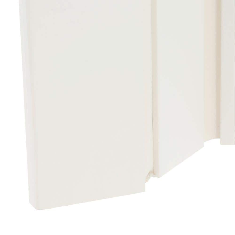 White PVC Folding Closet Door 36" x 80"