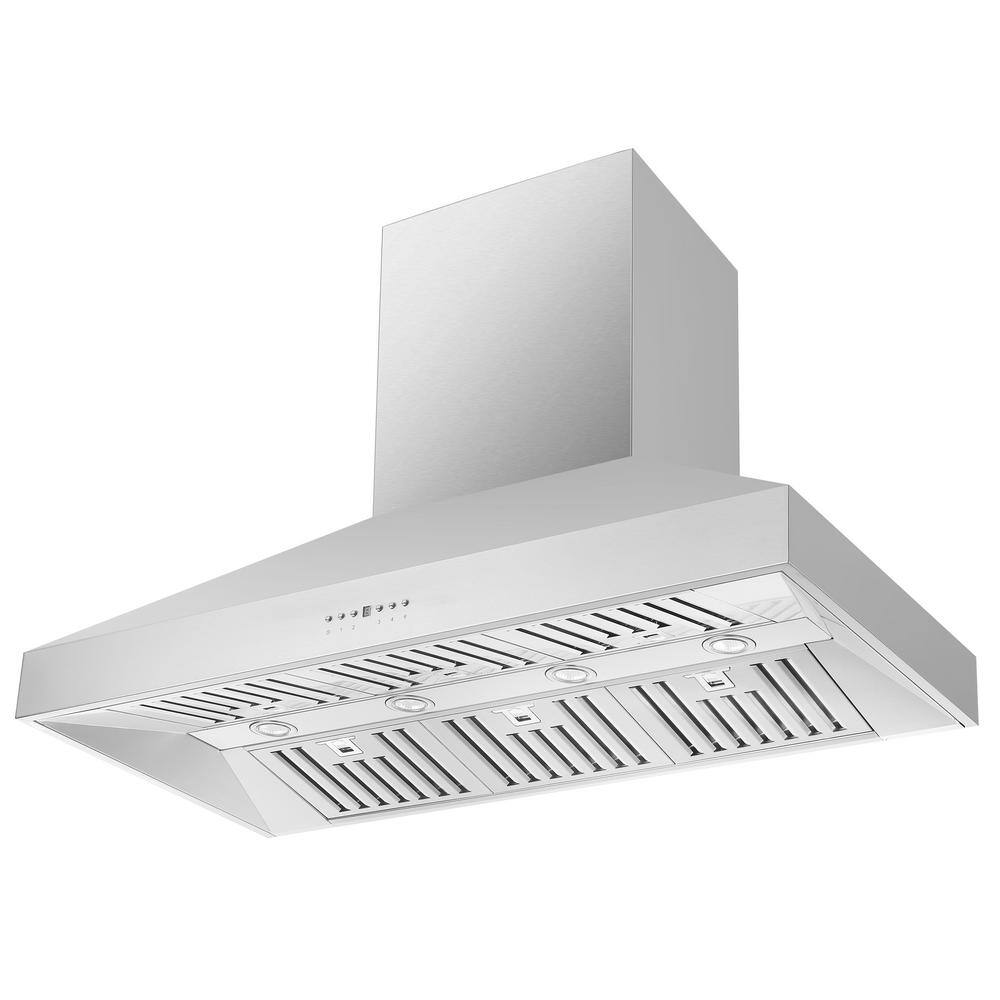 Orvieto 48-Inch Stainless Steel Wall Mounted Range Hood