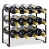 dubbin 2-Tier (2 Pack) Stackable Freestanding Water Bottle Storage Rack in  Bronze FXHARDWARD-H014 - The Home Depot