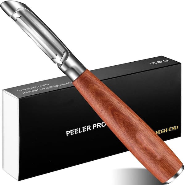 Vegetable Peeler Stainless Steel, Premium Potato Peelers for Kitchen, Ultra Sharp Rotary Blade Fruit and Veggie Peeler