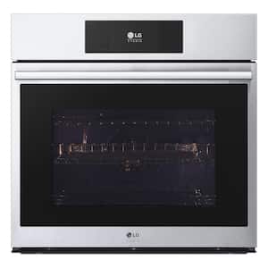 STUDIO 4.7 cu. ft. SMART Single Electric Wall Oven in Stainless Steel with Instaview, Steam Sous Vide and Air Fry