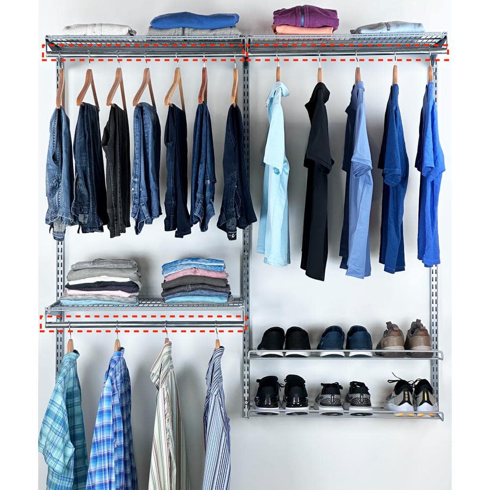 Metal Wall Mounted Laundry Room Organizer