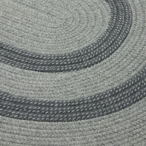 Paige Greystone 3 ft. x 5 ft. Oval Braided Area Rug