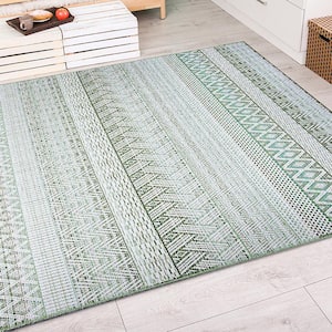 Cape Gables Palm 2 ft. x 4 ft. Indoor/Outdoor Area Rug