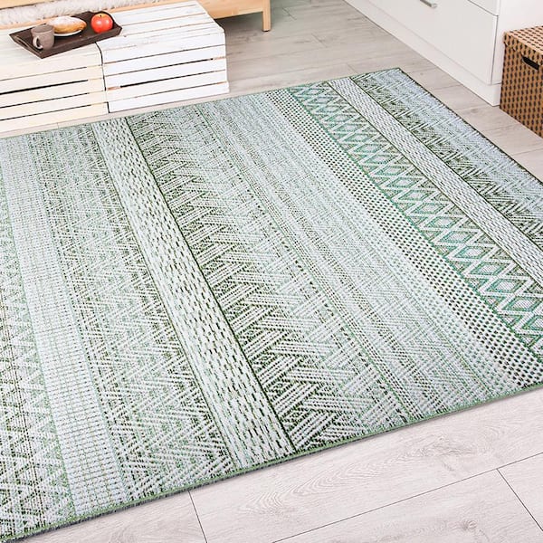 Cape Gables Palm 2 ft. x 4 ft. Indoor/Outdoor Area Rug