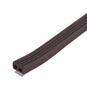 5/16 in. x 19/32 in. x 10 ft. Brown Premium Rubber Window Seal for Large Gaps