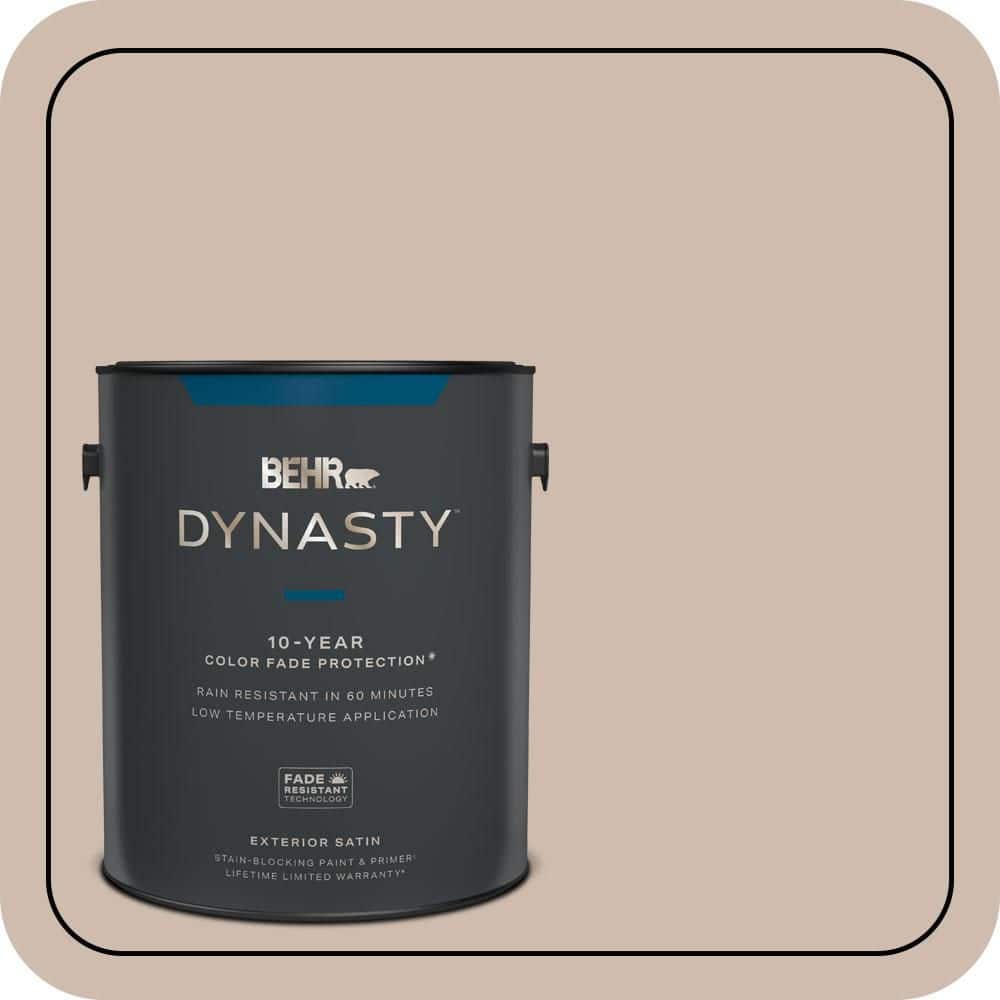 1 gal. #N190-3 Windrift Beige Satin Enamel Exterior Stain-Blocking Paint & Primer price history on PriceWatchPro