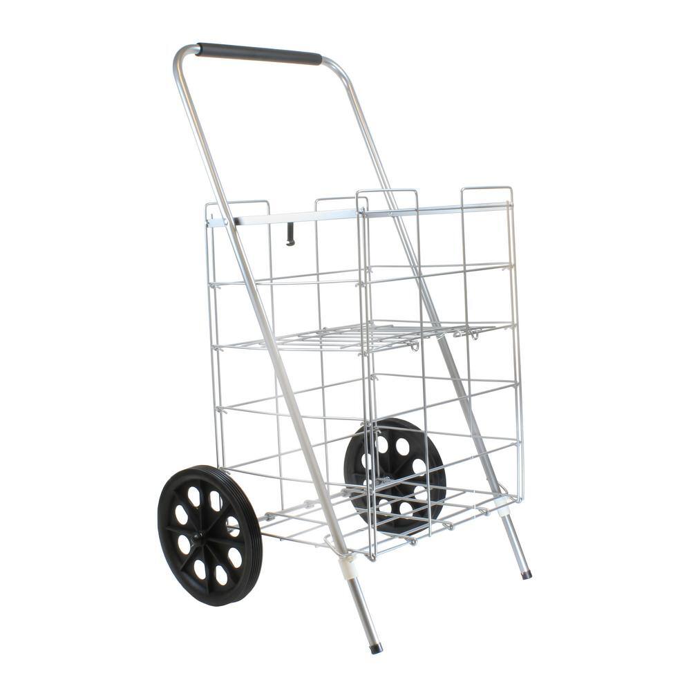 metal folding shopping cart
