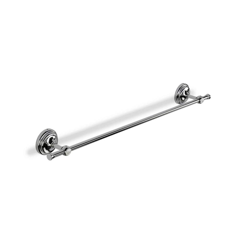 27.4'' Polished Chrome Wall Mounted Towel Bar