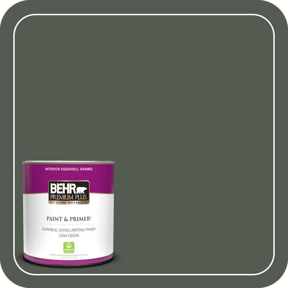1 qt. #N410-7 North Woods Eggshell Enamel Low Odor Interior Paint & Primer price history on PriceWatchPro