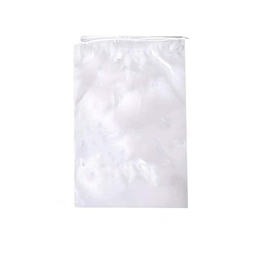 8 lb Capacity Ice Bags 17.8x11x0.1 Heavy-Duty Reusable Plastic with Drawstring for Portable Storage and Freezer price history on PriceWatchPro
