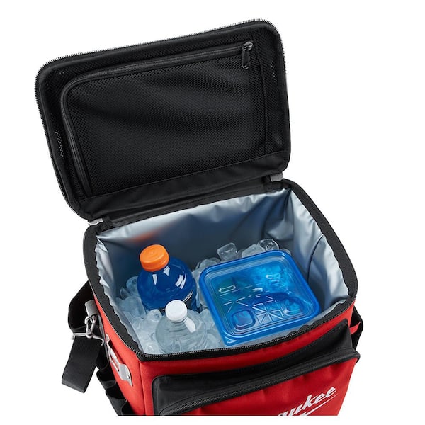 Milwaukee キャンプセット Milwaukee 21 Qt. Soft Sided Jobsite Lunch Cooler 48-22-8250 - The