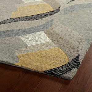 Montage Grey 2 ft. x 3 ft. Area Rug