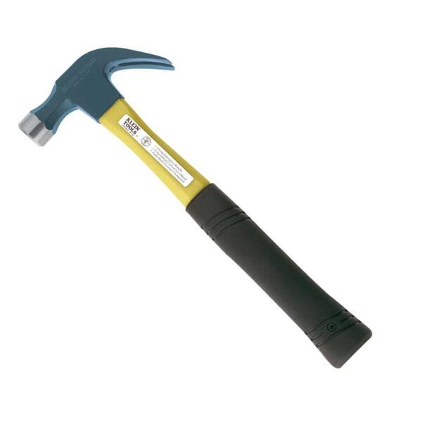 Klein Tools 16 oz. Steel Curved Claw Hammer