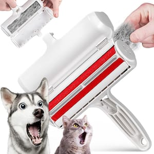 Reusable Portable Pet Hair Remover, Multi-Surface Lint Roller, Animal Fur Removal Tool for Furniture/Car Seats/Bedding