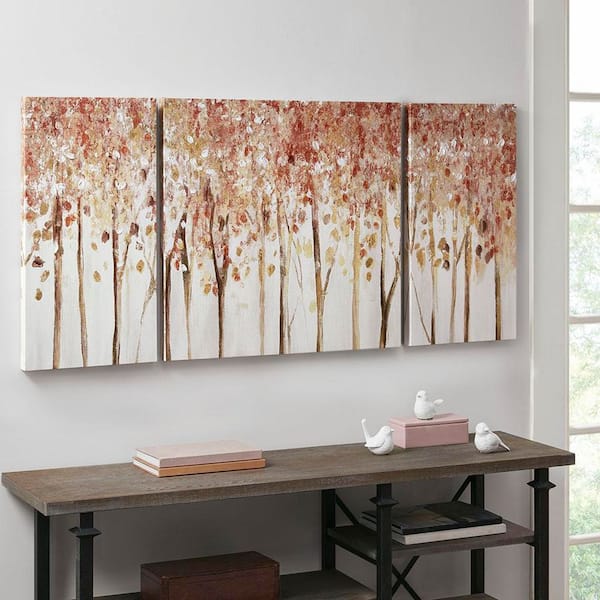 Triptych Canvas Wall Art Set 3 pieces Unframed Art Print 20 in. x