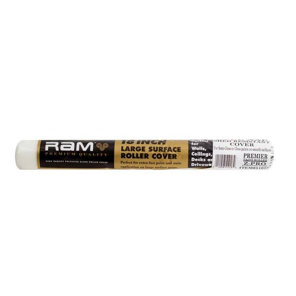 RAM 18 in. x 1/4 in. Woven Polyester Roller Cover (12-Pack)