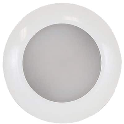 S3 Surface Mount LED Downlight With White Bezel, Warm White/Blue