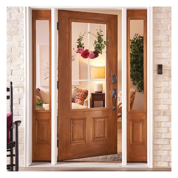 Camelot Aged Bronze Encode Smart WiFi Lock with Alarm