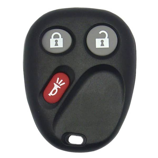 Car Remote Replacement Case - GM 3 Button Black Shell Only No Electronics