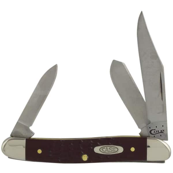 Brown Medium Stockman Pocket Knife