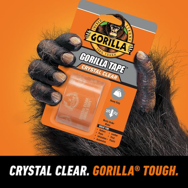 1.5 in. x 5 yds. Crystal Clear Tape (5-Pack)