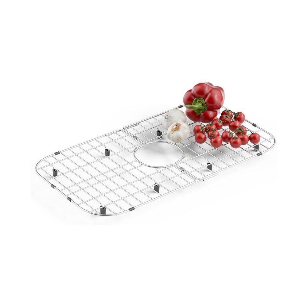 26 in. L x 14 in. W Rectangular Extra Large Sink Grid for Kitchen Sink Bottom, Rust-Resistant Drainage Rack price history on PriceWatchPro